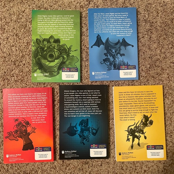 Trapped in a Video Game Book Series - Picture 3 of 3